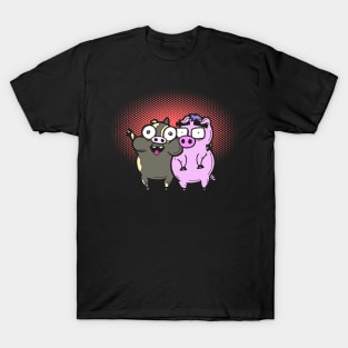 Cash Grab Pigs - Besties! T-Shirt